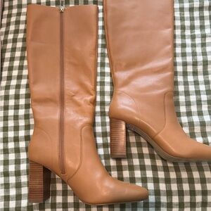 Saks Fifth Avenue Leather Knee-High Boots